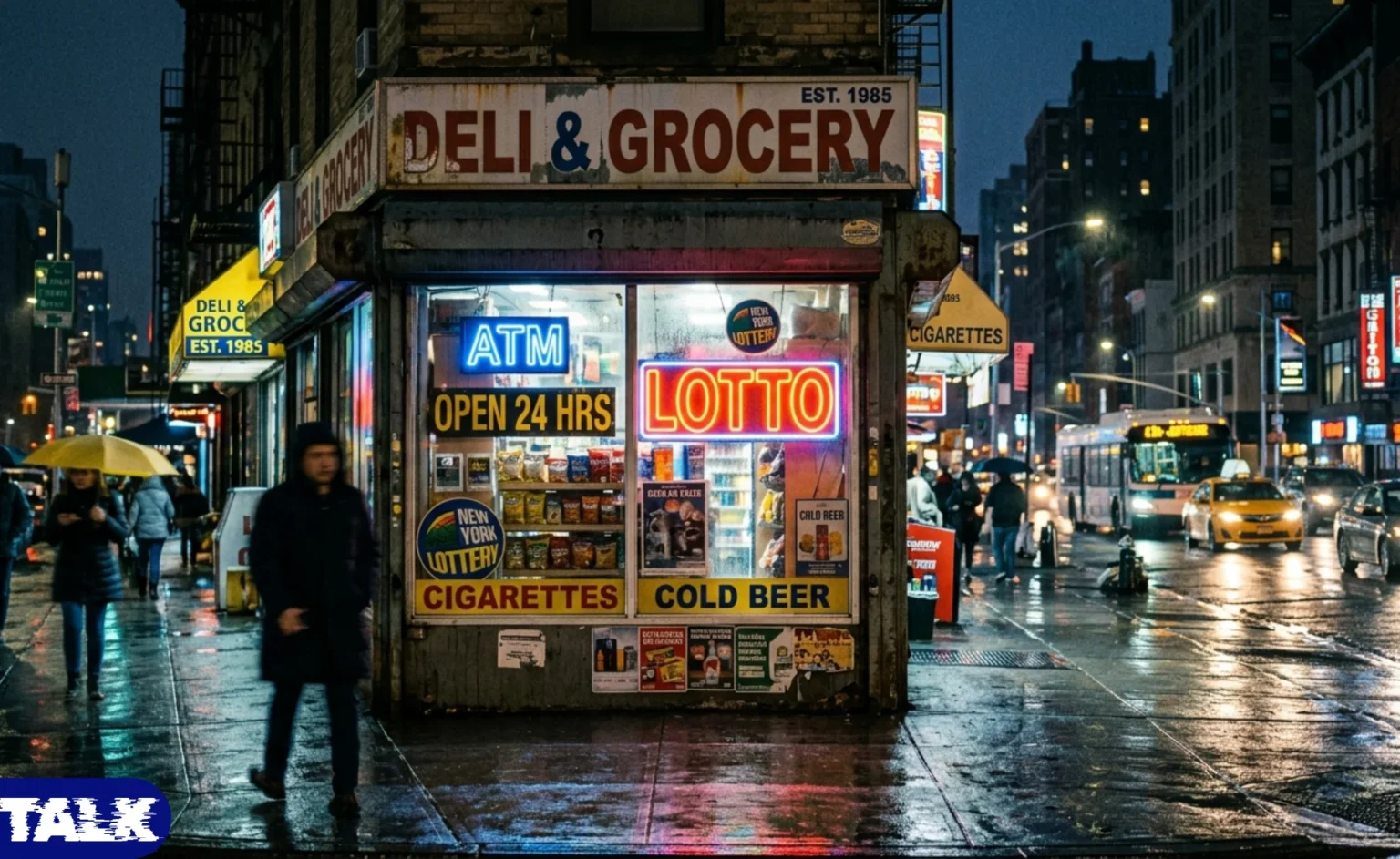 New York Lotto ticket beside numbered lottery balls.