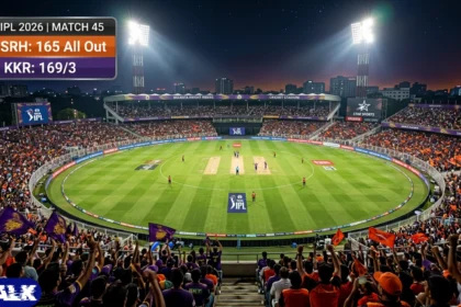 IPL 2026 Match 45 scorecard: Sunrisers Hyderabad 165 all out, Kolkata Knight Riders 169 for 3